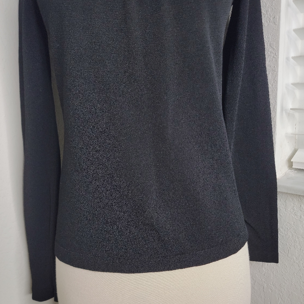 Milly Twist-Neck Pullover Sweater In Solid Jersey… - image 7